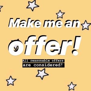 Accepting all reasonable offers!